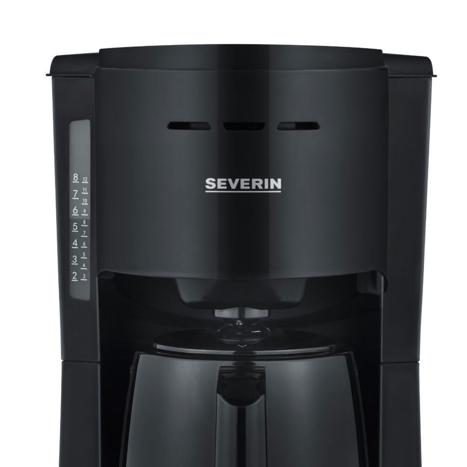 Kaffeemaschine, Filterkaffee, Schwarz, Kaffeeautomat, Severin