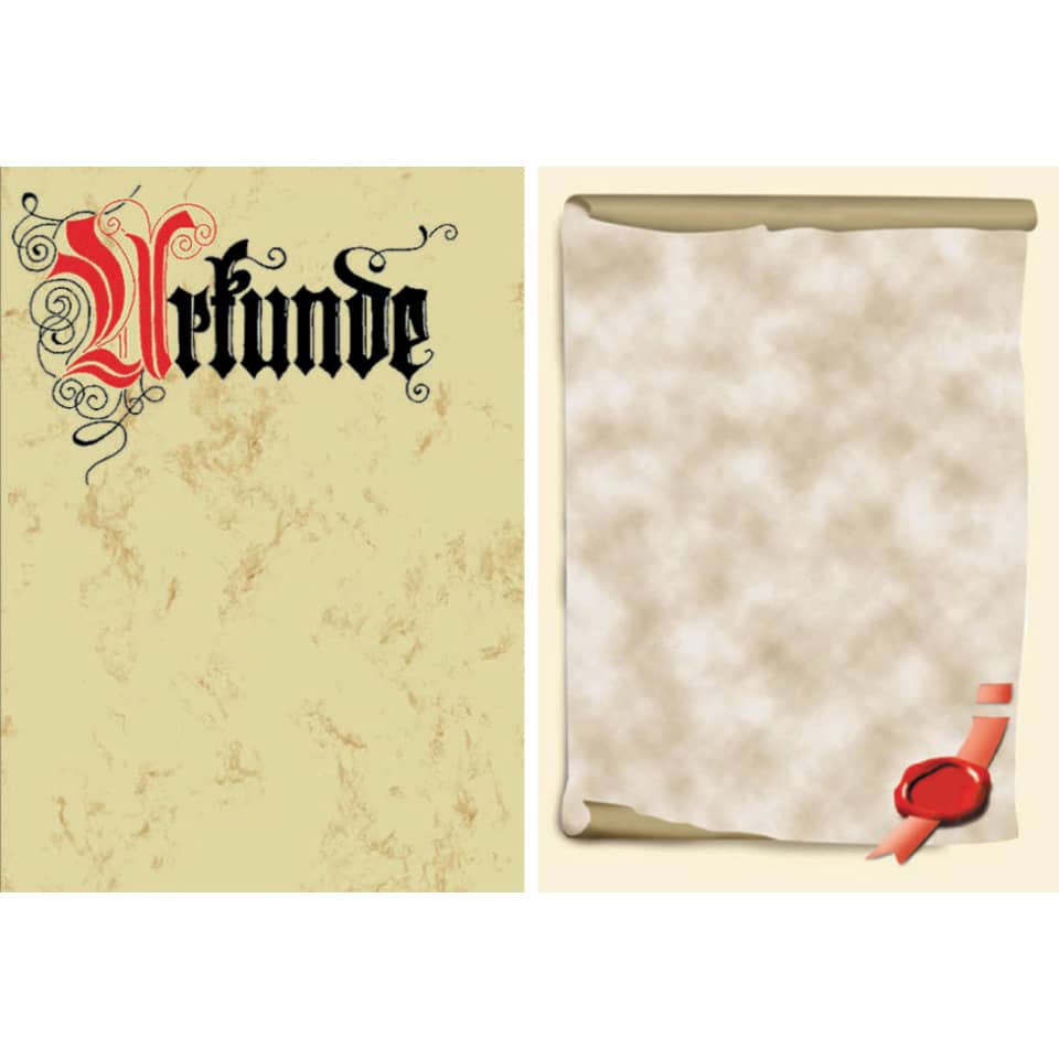 Schriftrolle, Verzauberter Brief, Papyrus, Kalligraphie, Kundenvermerk
