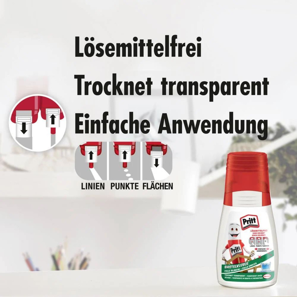 Lösungsmittel, Trocknet transparent, Einfach Anwendung, Klebstoffreiniger, Flasche