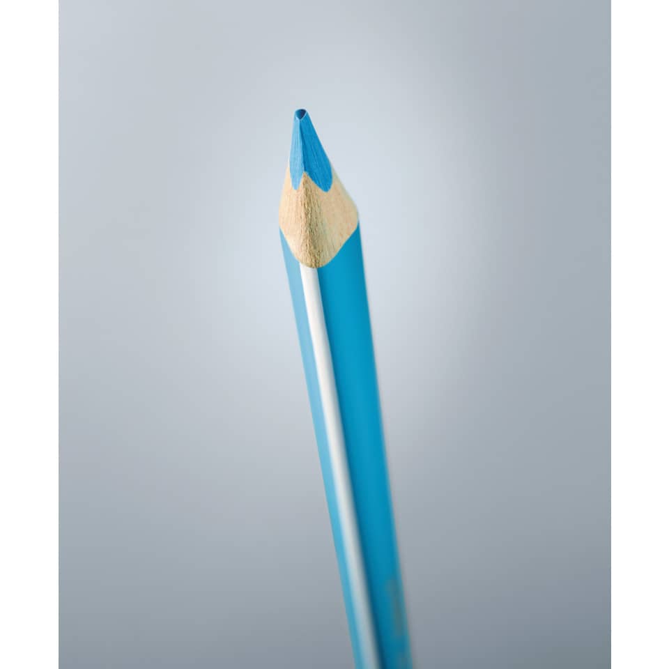 Bleistift, Buntstift, Bleistiftspitze, Blauer Stift, Holzstift