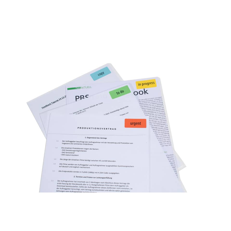 Dokumente, Vertrag, Papier, Notizen, Labels