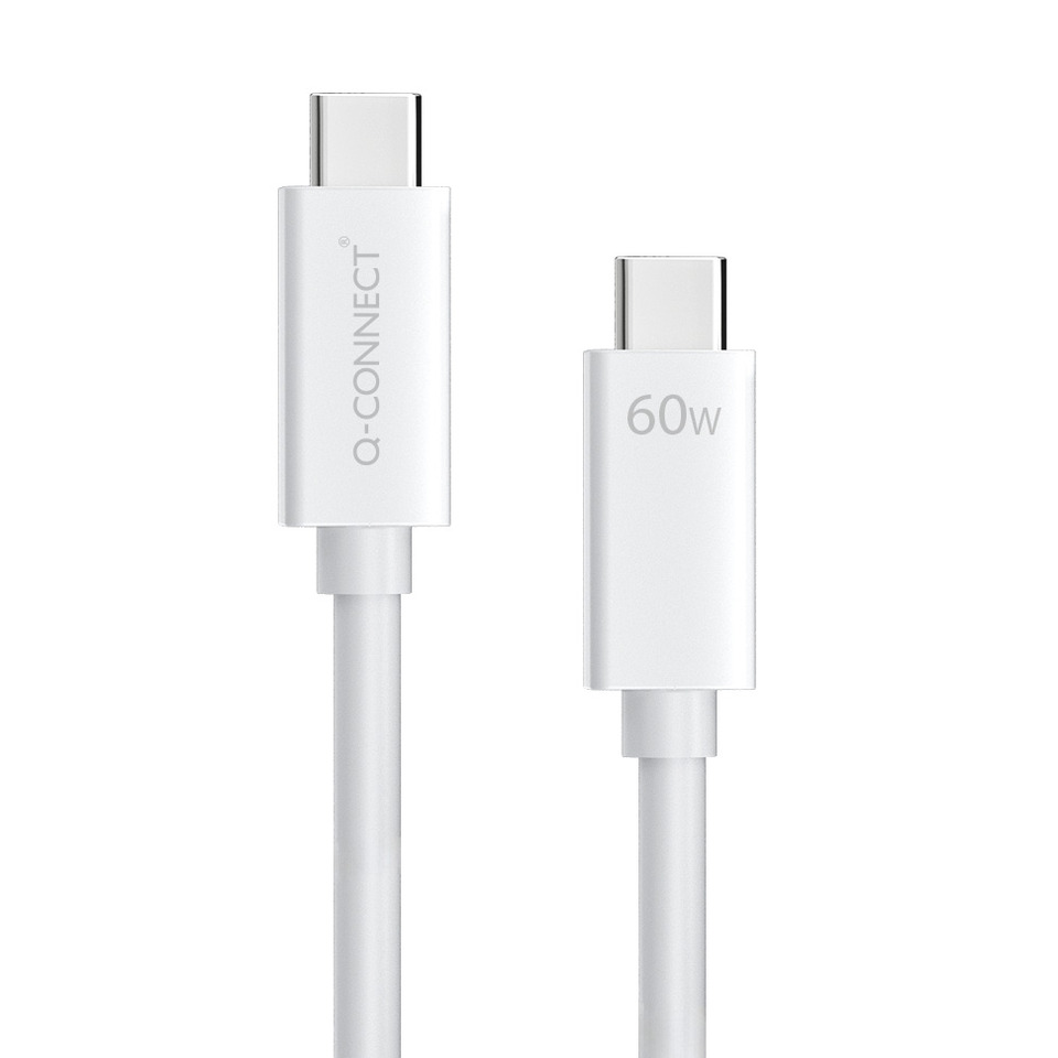 USB-C Kabel, Type-C, Ladekabel, Weiß, Kabel