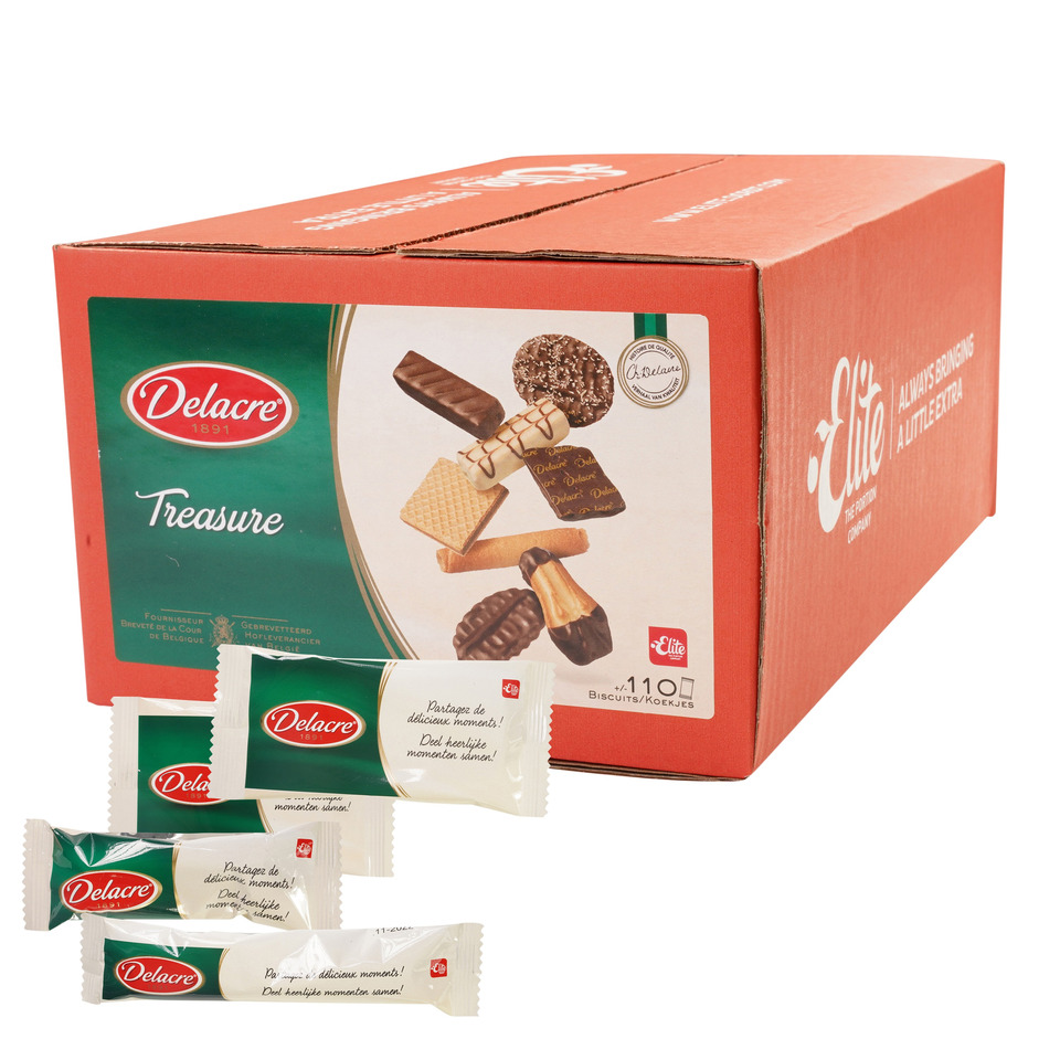 Delacre, Treasure, Kekse, Schachtel,  assorted