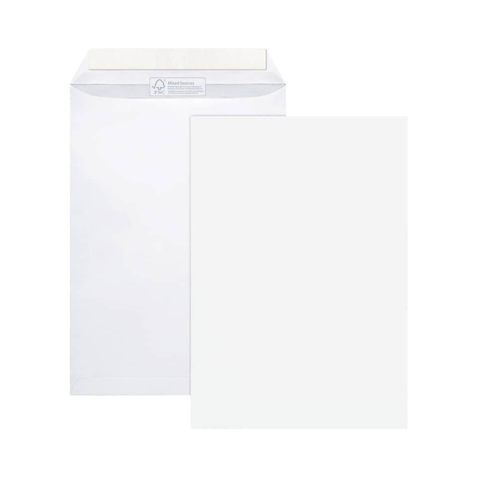 weiß, Umschlags-Set, Briefumschläge, Schwarz-auf-Weiß, Papierbleche