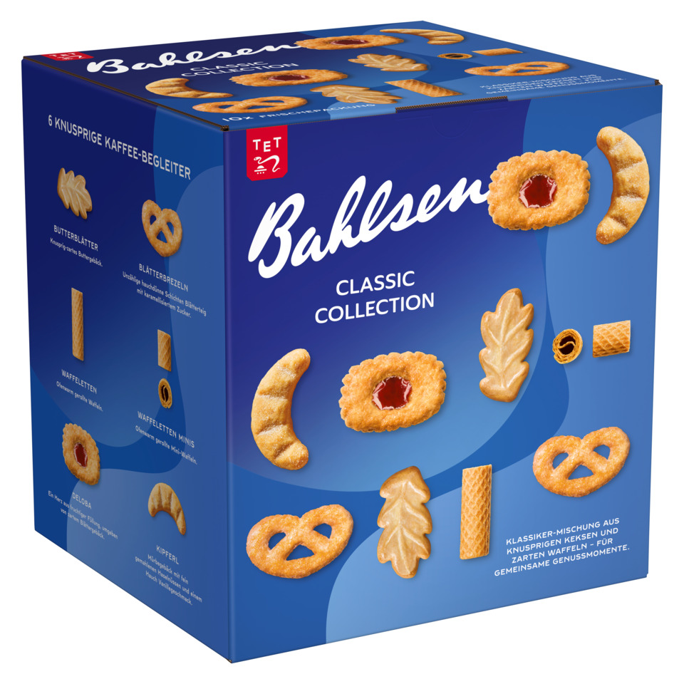 Keks-Box, Butterkekse, Klassiker-Collection, Keksform, Blätterteig