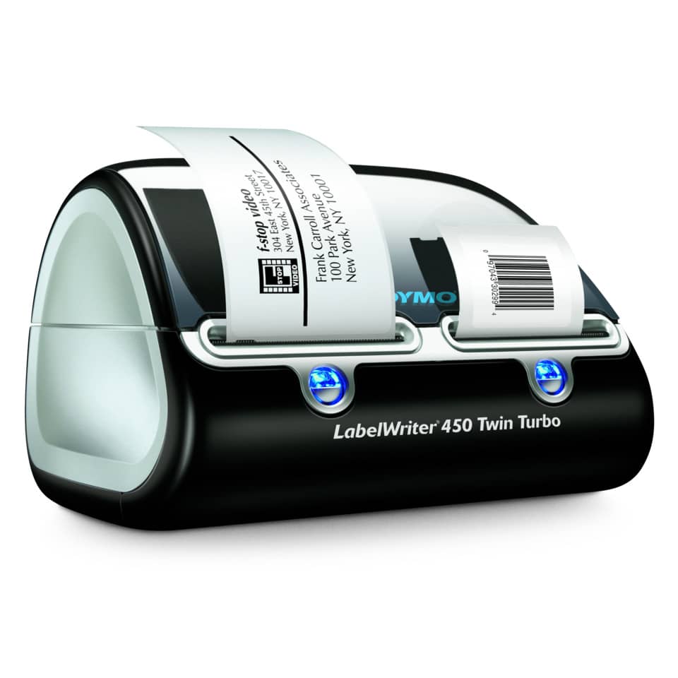 Etikettendrucker, Thermodrucker, Kassenzettel, USB-Anschluss, LabelWriter 450 Twin Turbo