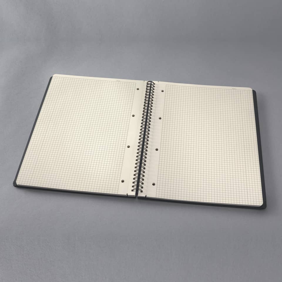 Notebook, Spiralbindung, Gitterpapier, Notizbuch, Heft