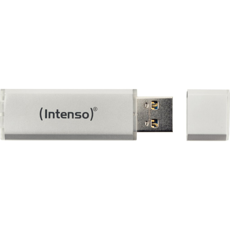 USB-Stick, metallisch, Kapsel, Intenso, Speichermodul