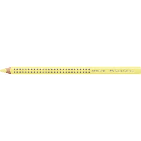 Farbstift Jumbo Grip, 5,3mm, pastellgelb FABER CASTELL 114806