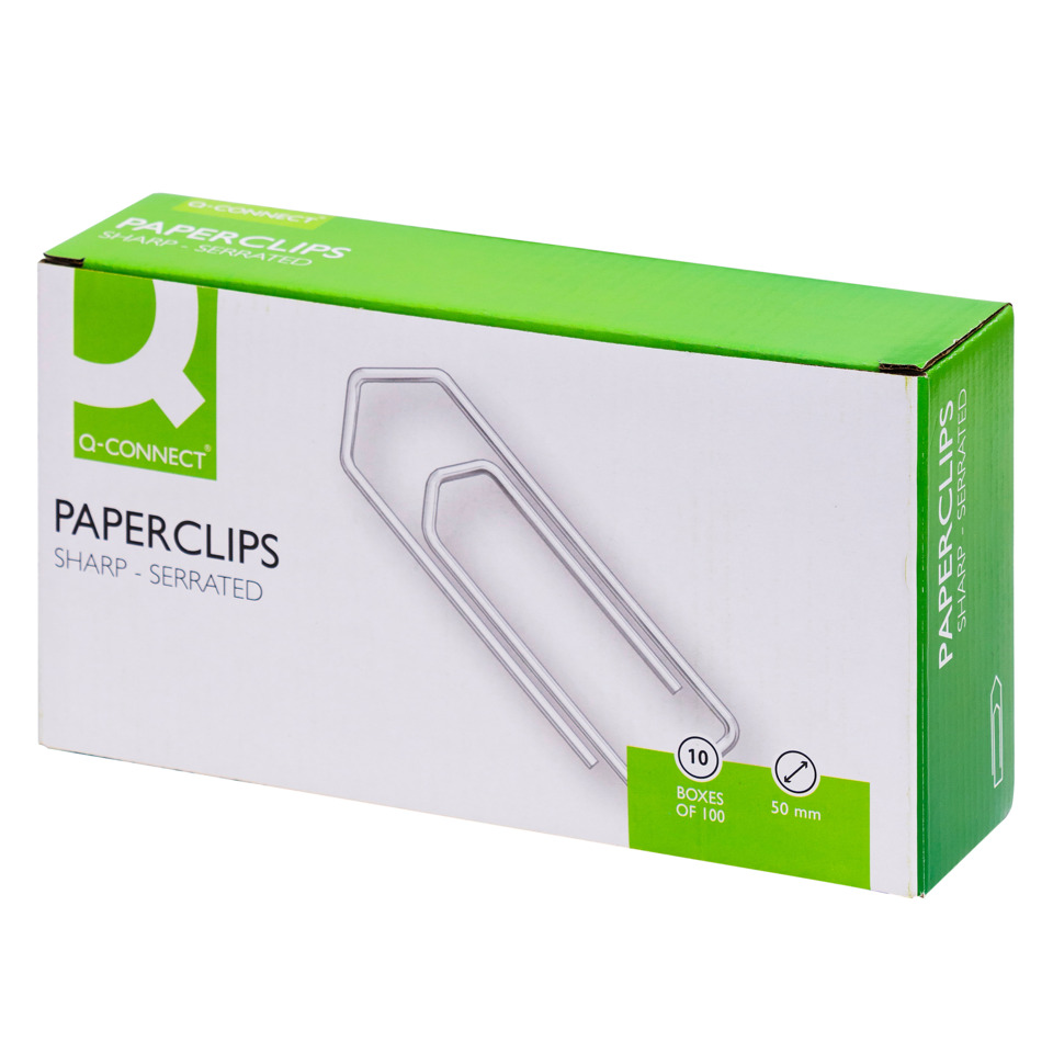 clip, stark, gezackt, 50 mm, aus 100