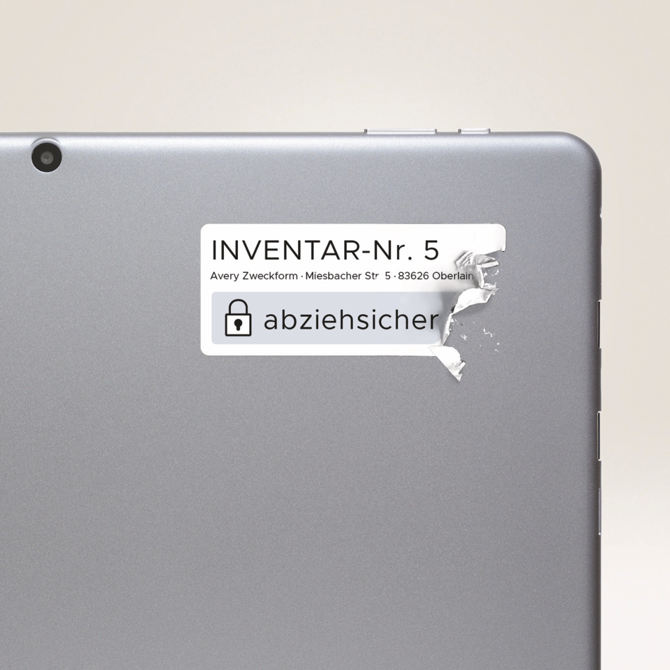 tablet, Rückseite, Etikett, Aufkleber, Metallisch-grau, tablet, Back, Aufkleber, Silber, Schloss-Icon
