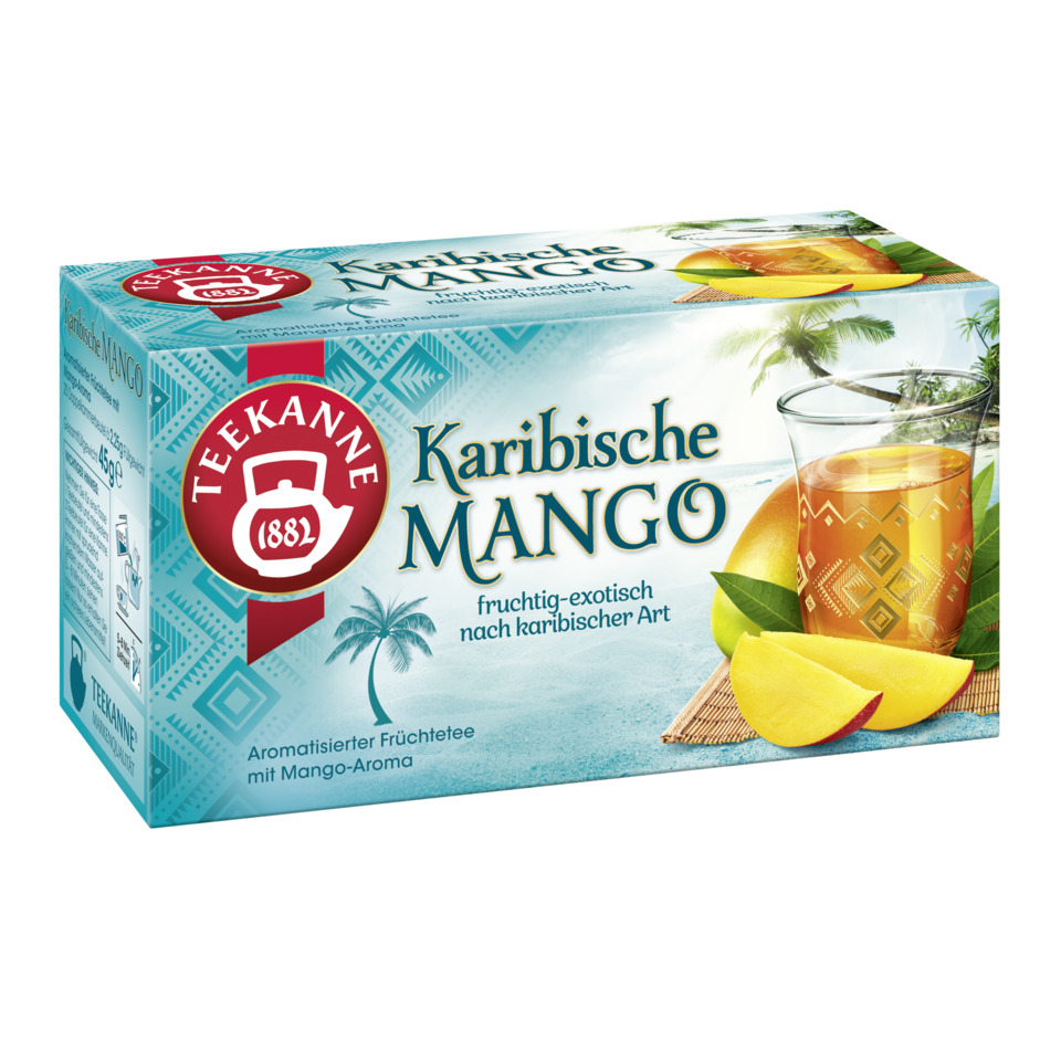 Mango, Karibische, Früchtetee, Aromatisierter Tee, Kühlgetränketeile