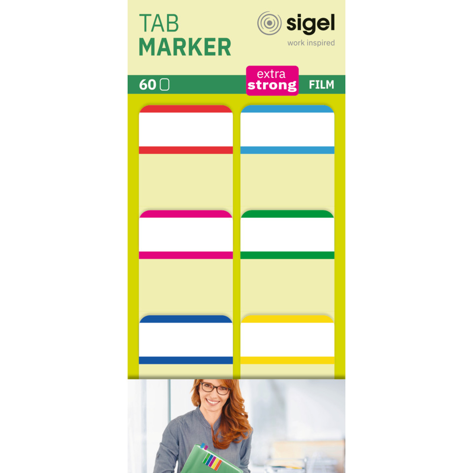 Tabmarker, Notizband, Filme, Klebeband, Markierungen