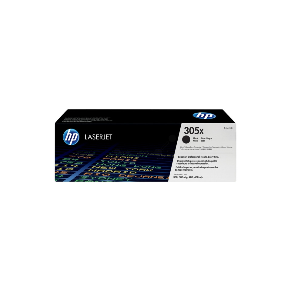 lasertjet, tintenpatrone, 305x, schwarz, drucker-ink, Tintenpatrone, HP LaserJet, 305x, Schwarz, Tintenfach