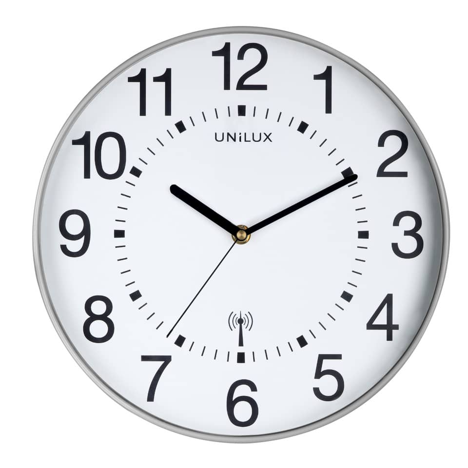 Wanduhr, Rund, Quarz, stille, digital