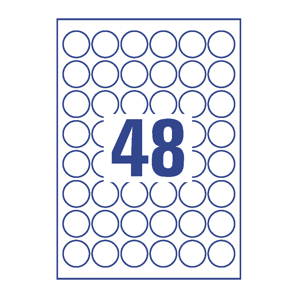 poster, poster, graphic, runde-punkte, 48, sticker, labels, dot grid, 48, kreise