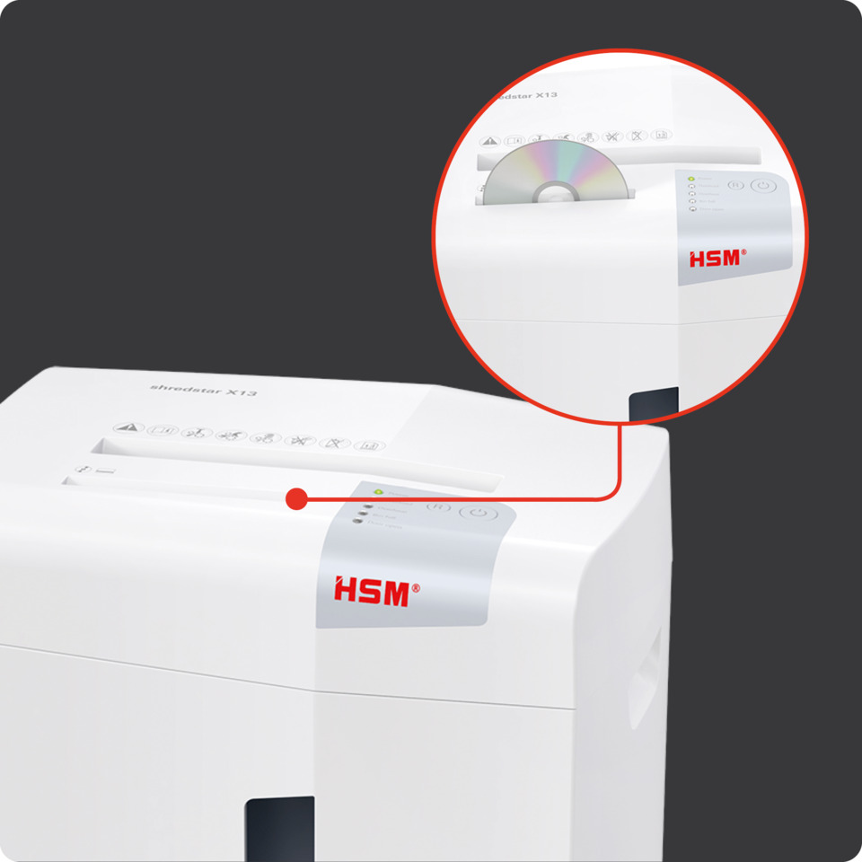 Dokumentenscanner, Drucker, Schwarzweiß, CD/DVD, HSM