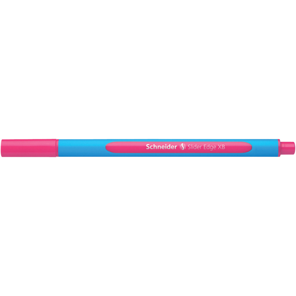 Marker, Pen, Pink, Blue, Schneider Slider Edge XB