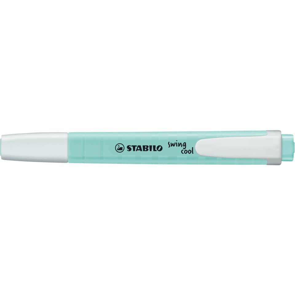 Marker, Highlighter, Twin tip, Turquoise, Swing Cool