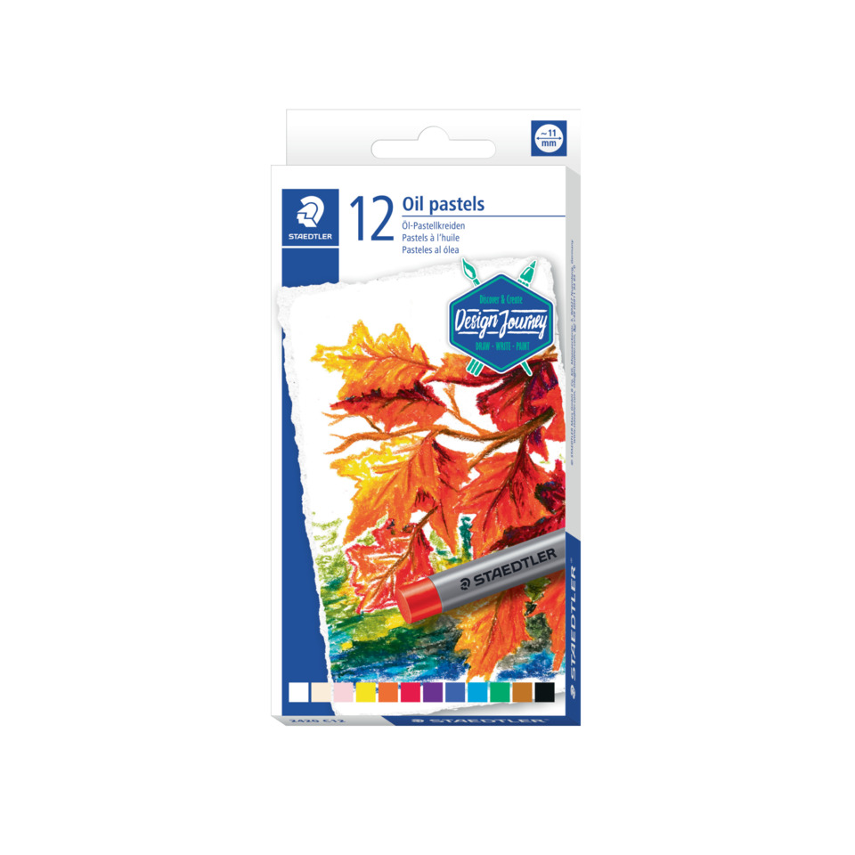 Pastellstifte, Öl-Pastellstifte, 12 Stück, Aquarellset, Buntstifte