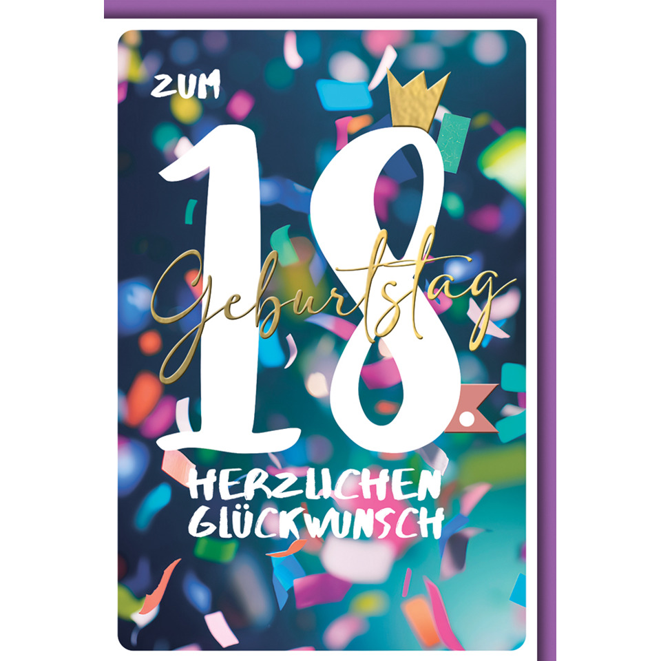 Geburtstag, Karte, Glückwunsch, Konfetti, Feierlich