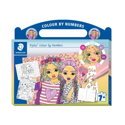 Malset triplus® colour, "Malen nach Zahlen" Fashion STAEDTLER 34 CBN03