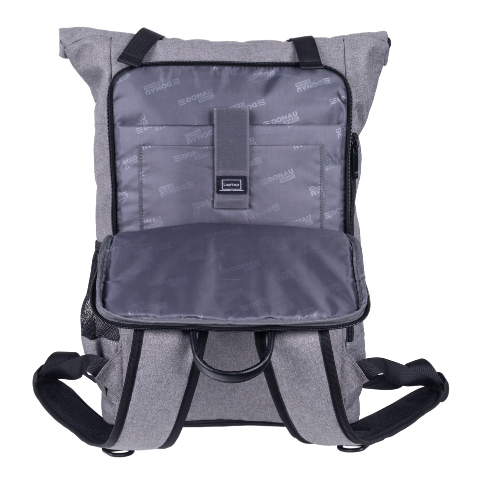 Rucksack, Laptopfach, Schultergurt, Vorfach, Seitennetz