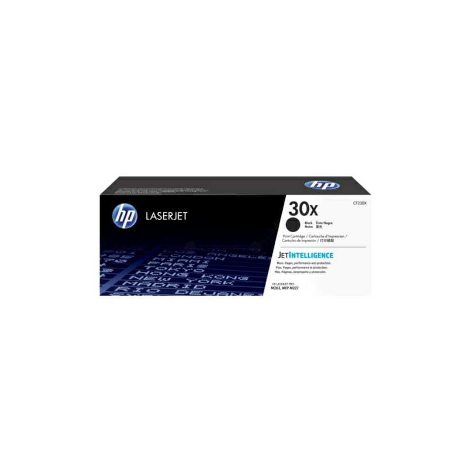 LaserJet, Tintenpatrone, 30x, Schwarz, JetIntelligence