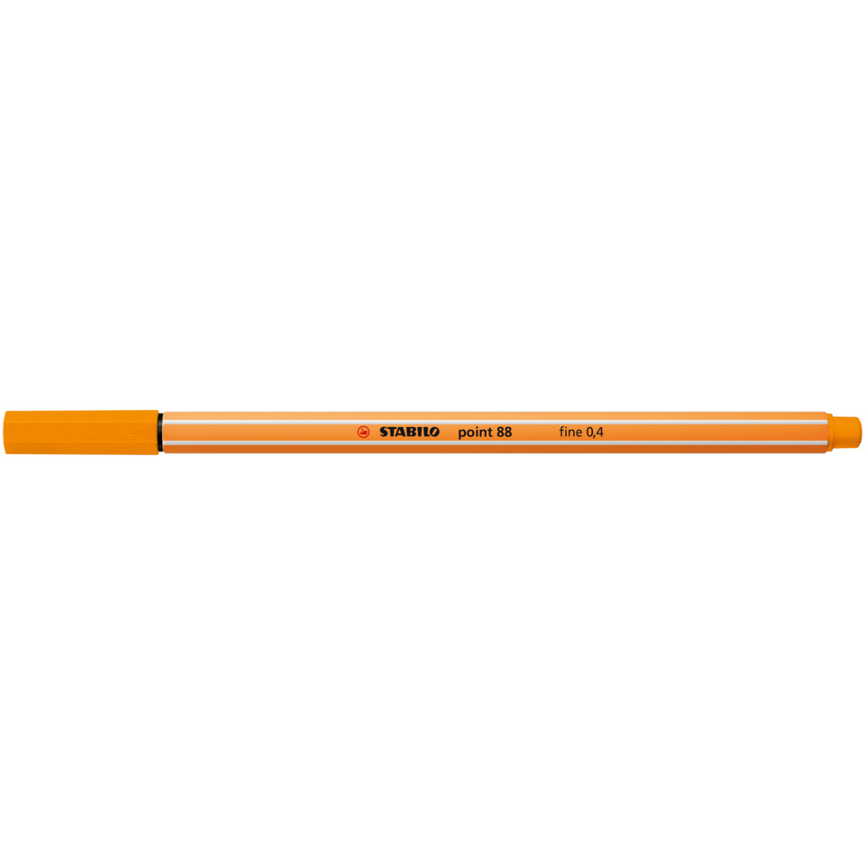marker, orange marker, STABILO, point 88, fine 0,4