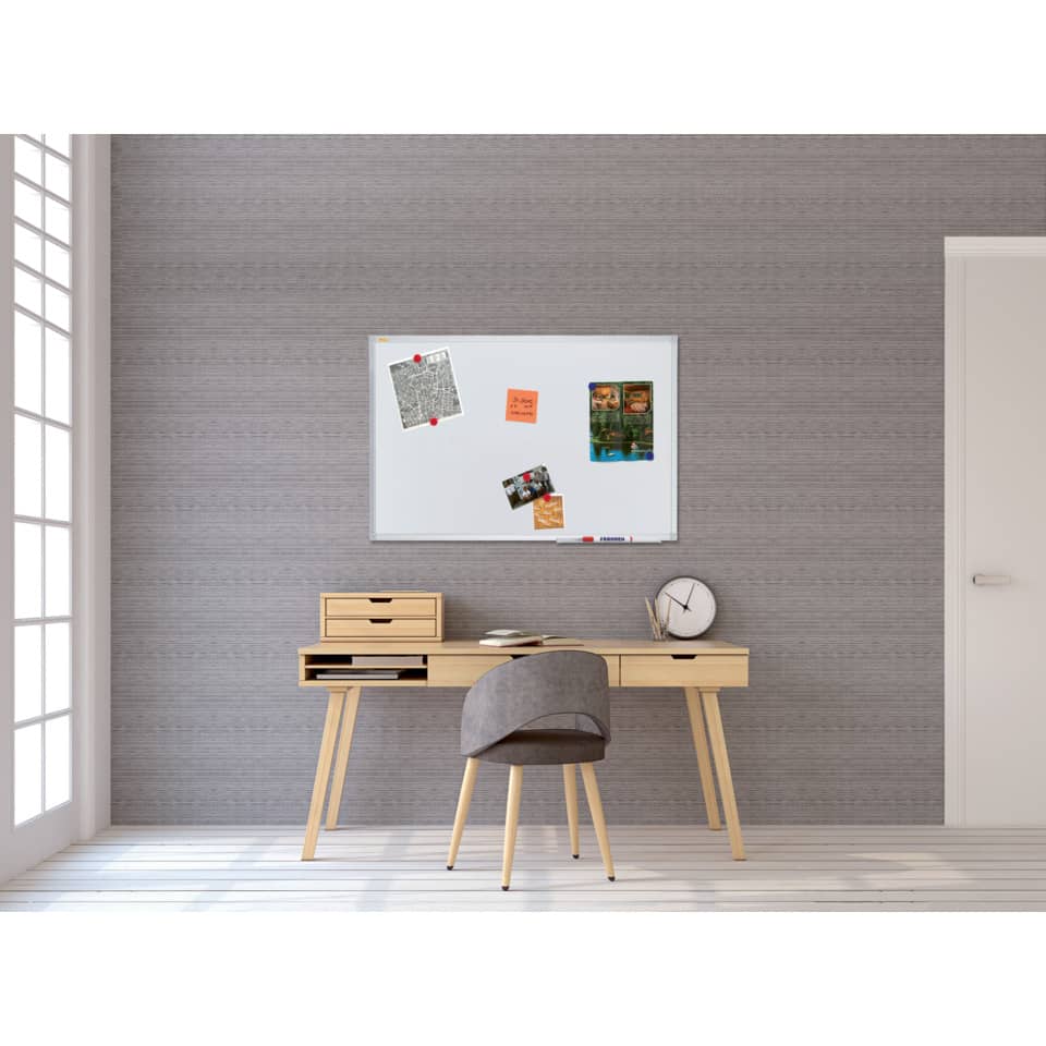 desk, office, chair, wood, whiteboard