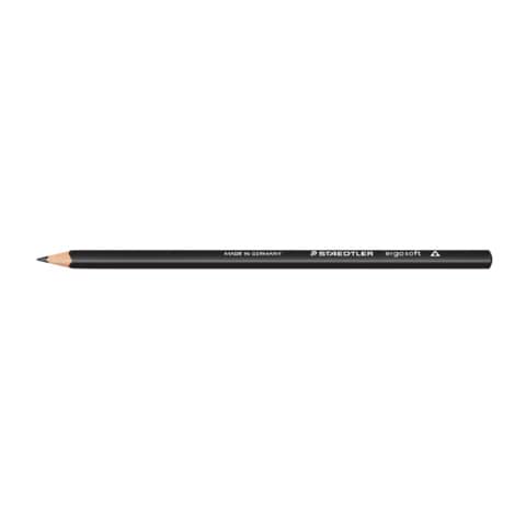 Farbstift ergo soft®, 3mm, schwarz STAEDTLER 157-9