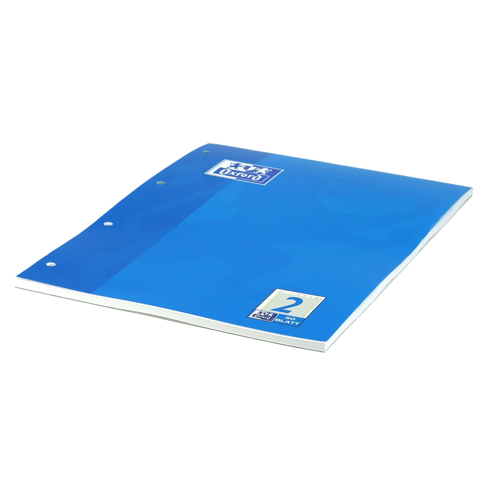 Ordner, Ordner A4, Blau, Papiereinschub, 3-Loch-Ordner