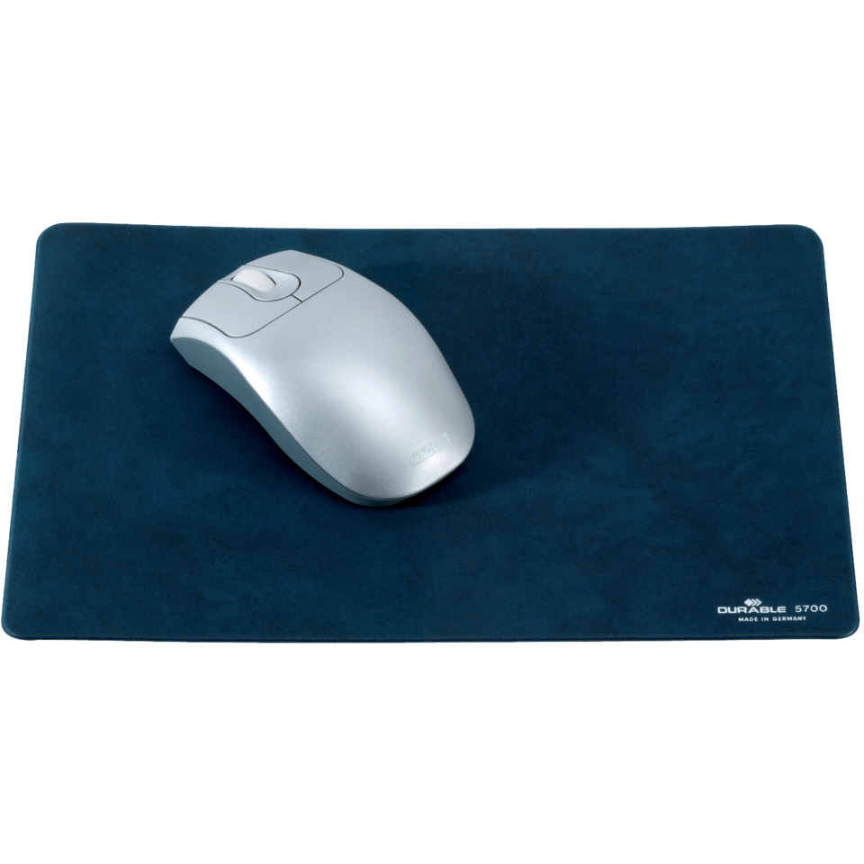 mouse, wireless, silber, mauspad, blau
