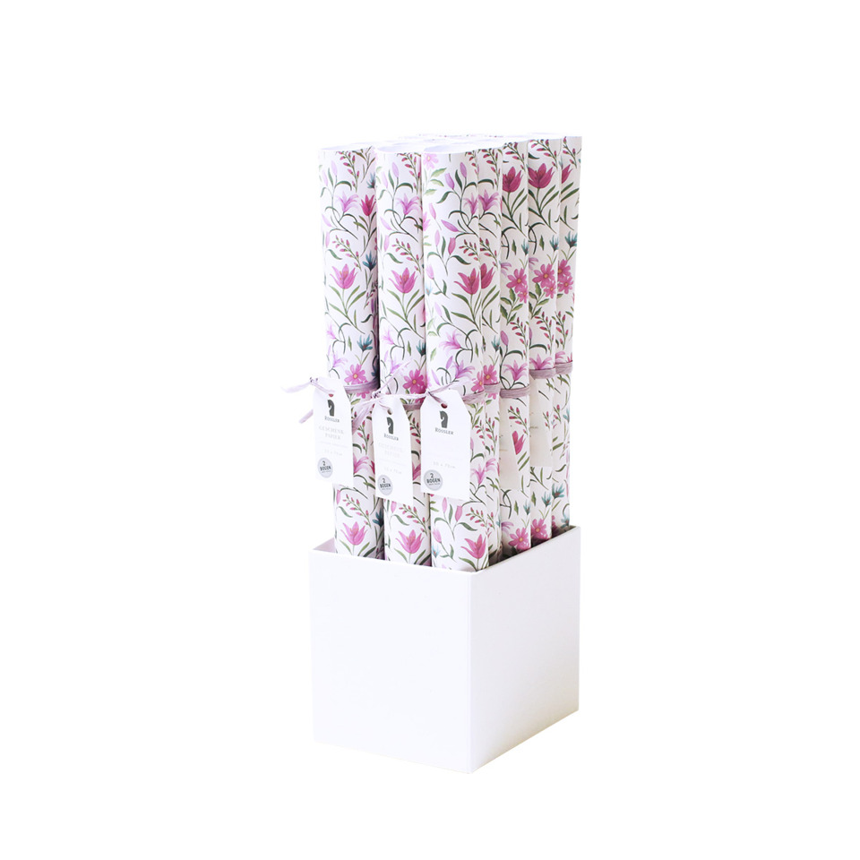 Napkins, Papierservietten, Blumendesign, rosa Blumen, Bundle