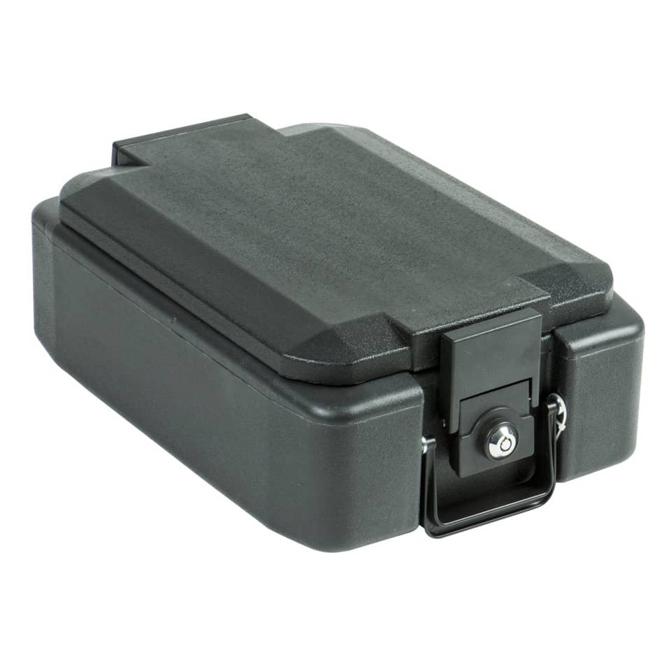 Koffer, Kunststoffkoffer, Sicherheitsverschluss, Tragegriff, Lagerbox