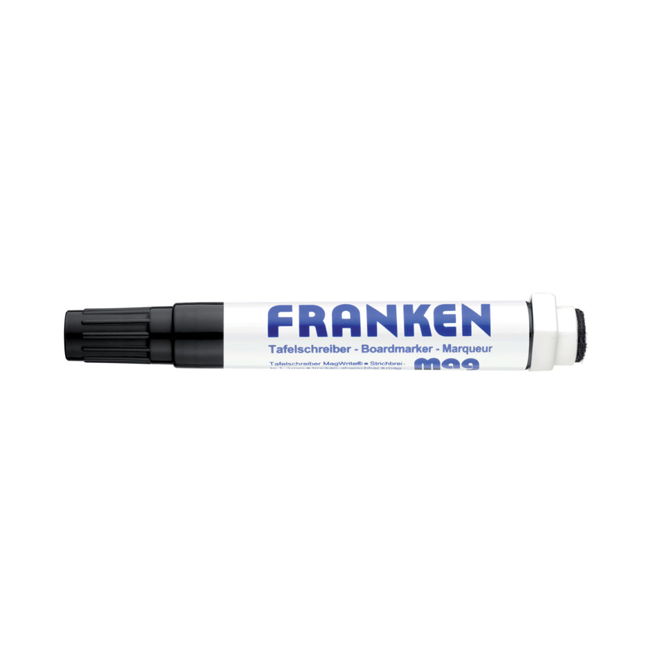 Tafelstift, Marker, Grafikmarker, Whiteboardmarker, Franken, Marker, Whiteboard marker, Kühlspitze, Franken, Magenta-blau Text