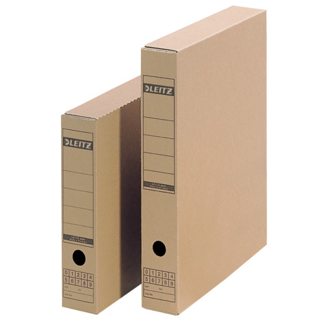 Archiv-Schachtel, A3, mit Verschlusslasche, naturbraun LEITZ 6085-00-00