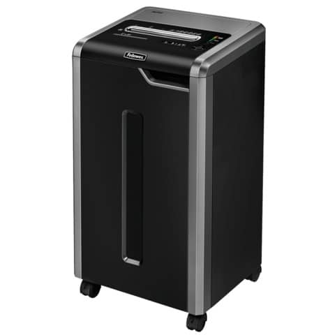 Aktenvernichter Powershred® 325i, Streifenschnitt 5,8mm, P2, 26 Blatt, silber/schwarz FELLOWES 4633001