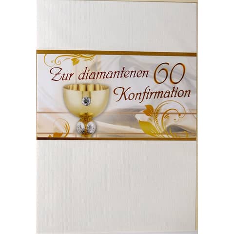 Konfirmationskarte Diamantene  11-1916