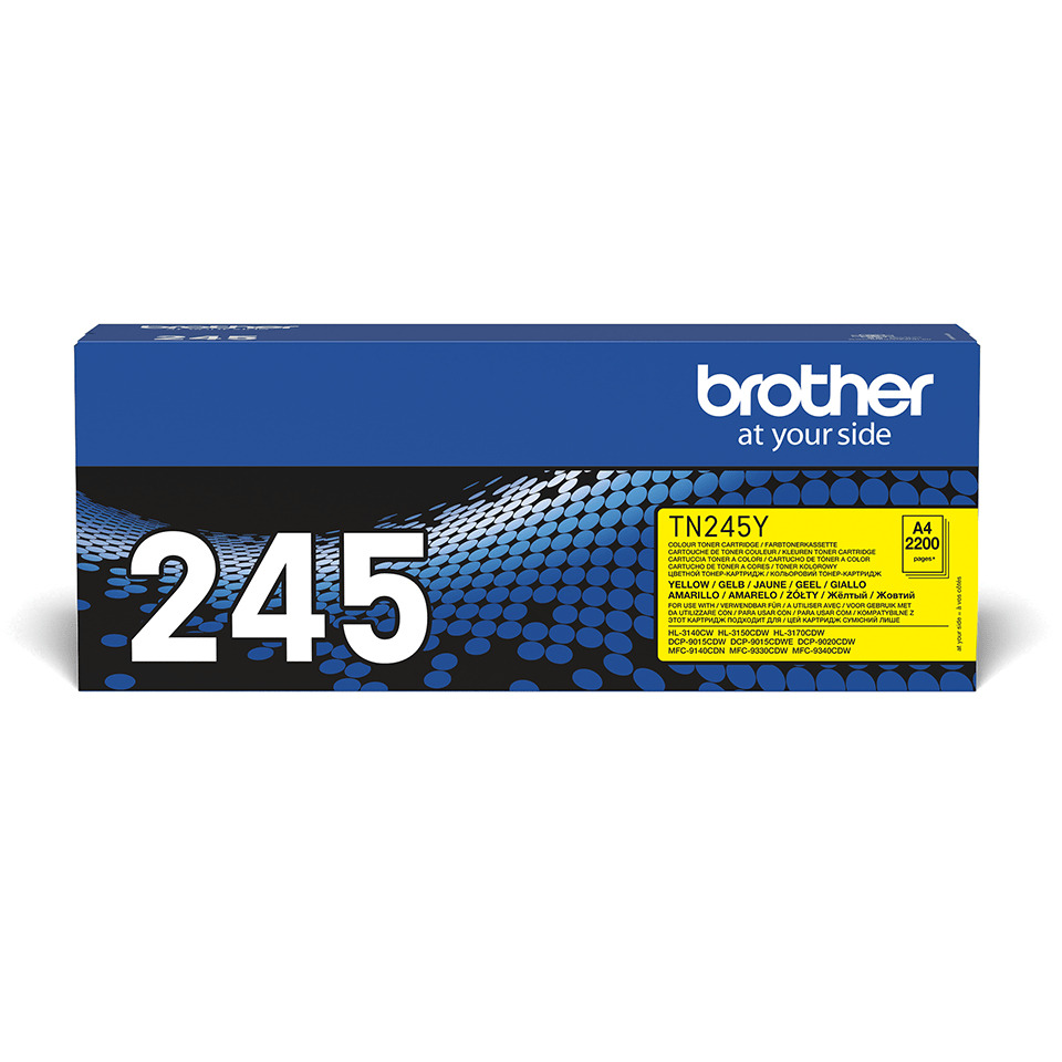 Tonerpatrone, 245, Gelb, Yellow, Brother cartridge, Tonerpatrone, 245, A4, Gelbe Kennzeichnung, Brother
