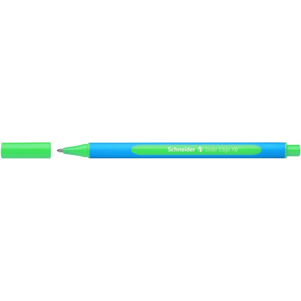 Marker, Highlighter, Green, Blue, Schneider Slider Edge XB