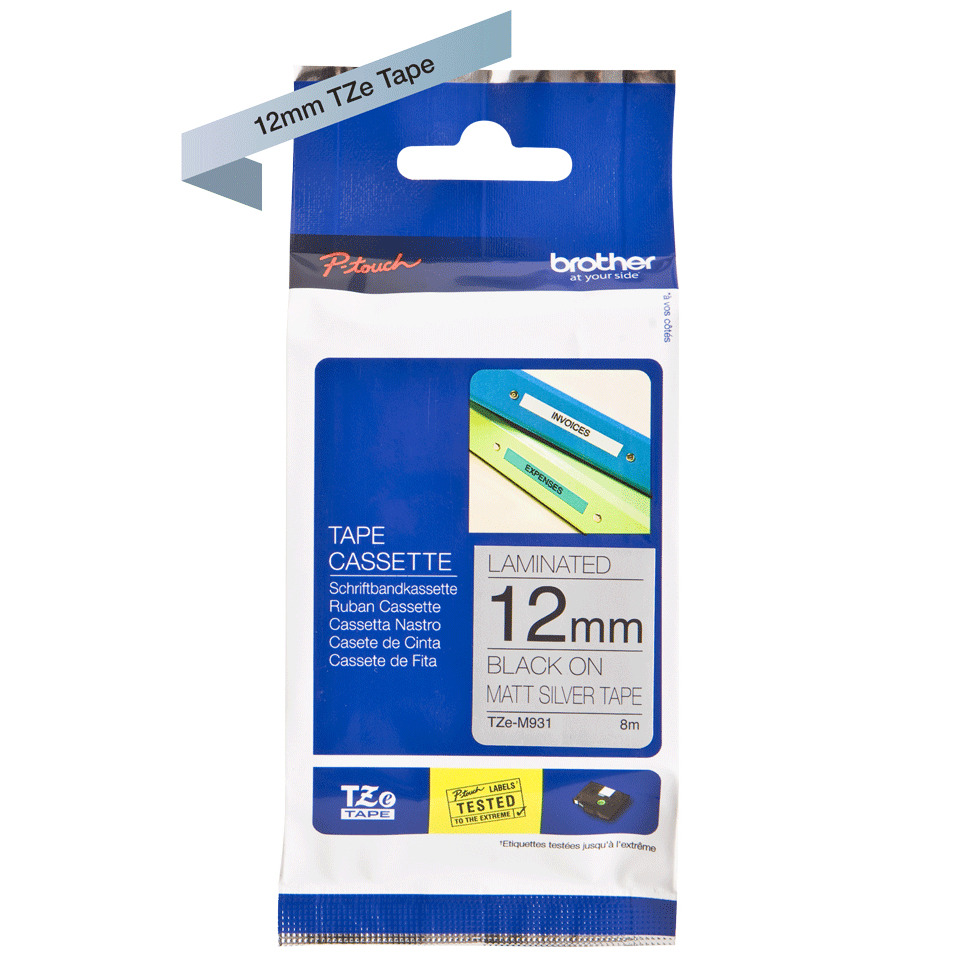 Band, Kassette, laminiert, 12mm, Büro