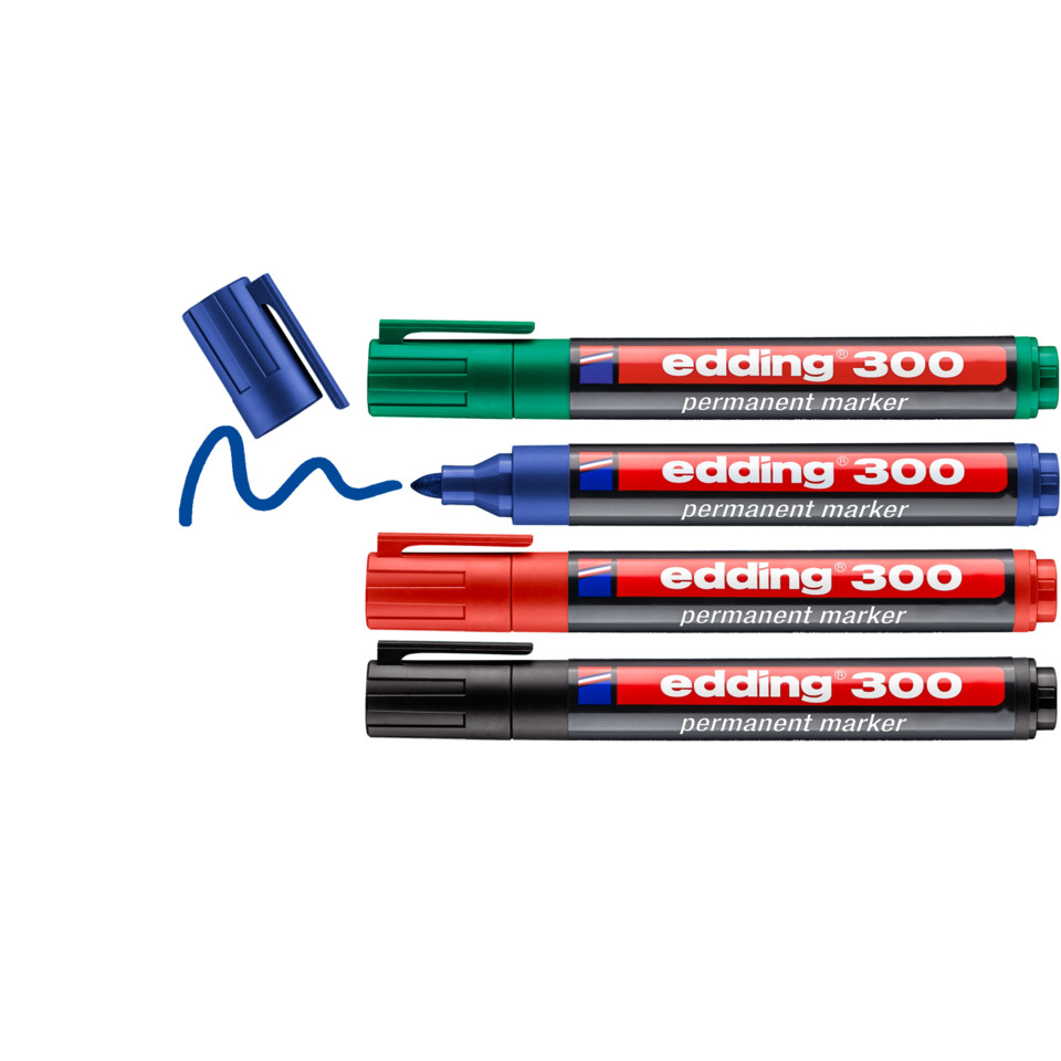 Permanentmarker, Marker, Kunstmarker, Filzstift, Mehrfarbig