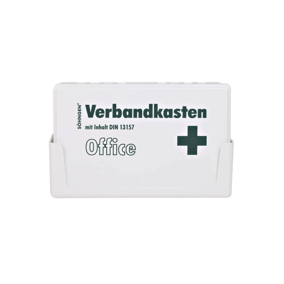 Verbandkasten, Office, Kasten, Weiß, Grün
