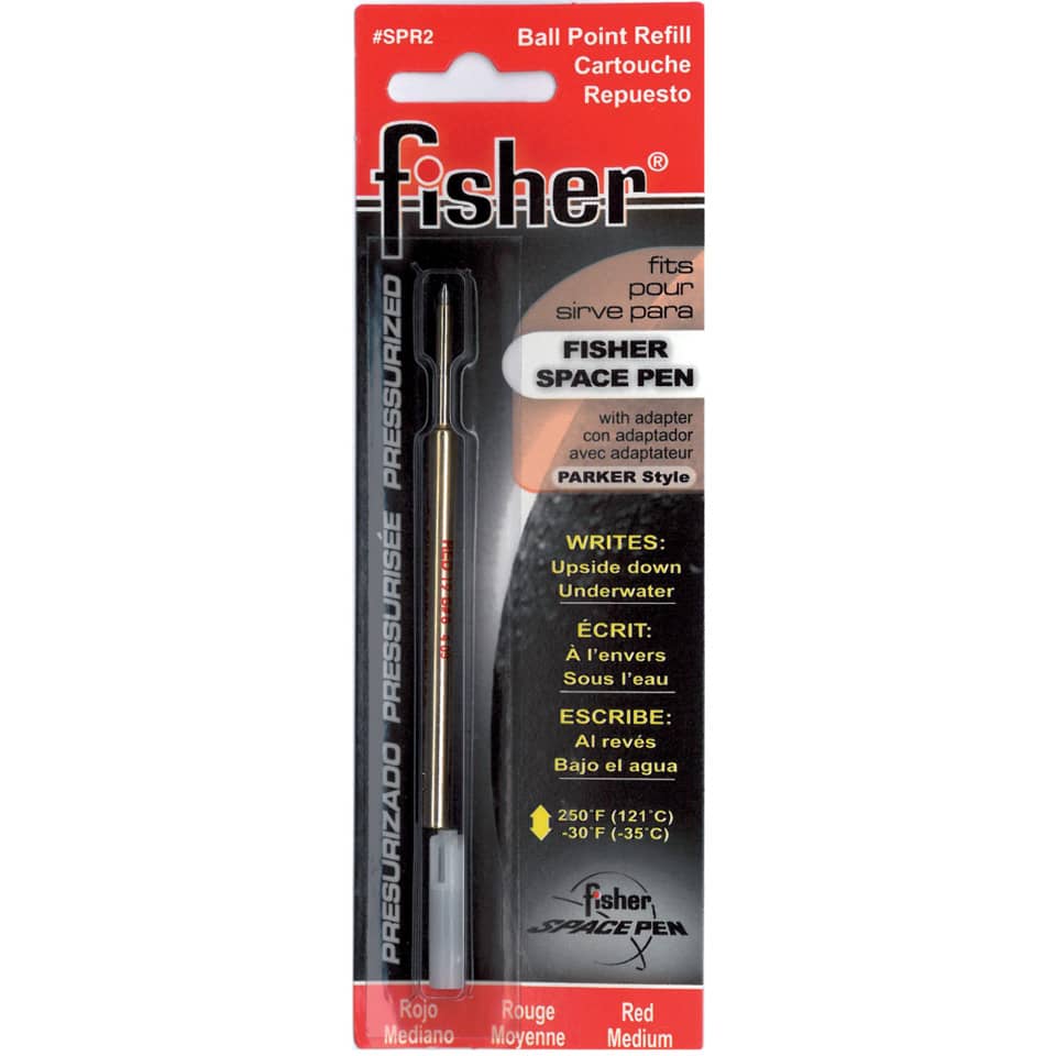 Space pen, Fischer, Kugelstift, Nachfüllung, Rot
