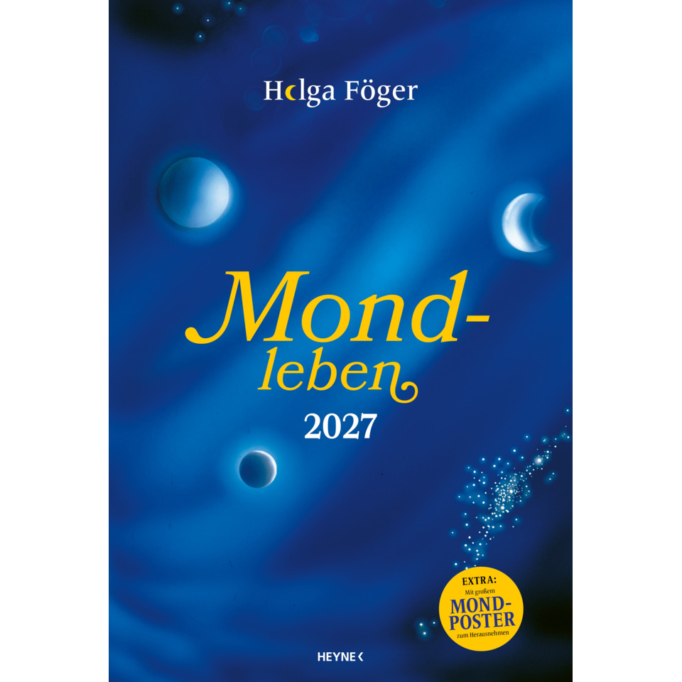 Mondleben, Mond, Poster, Kalender 2027, Heyne Verlag