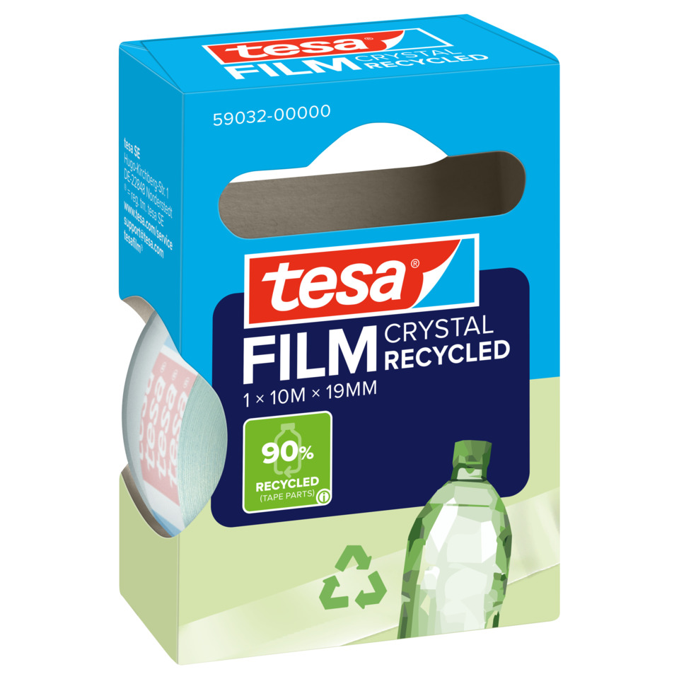 Filmcassette, recycled, Kristallband?, Klebeband, Tape