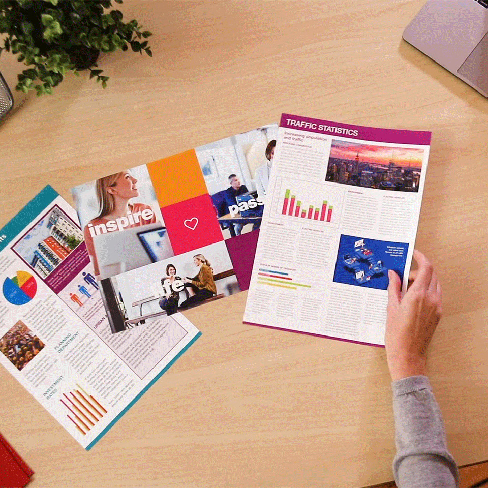 Flyer, Broschüre, Drucksachen, Grafik, Layout