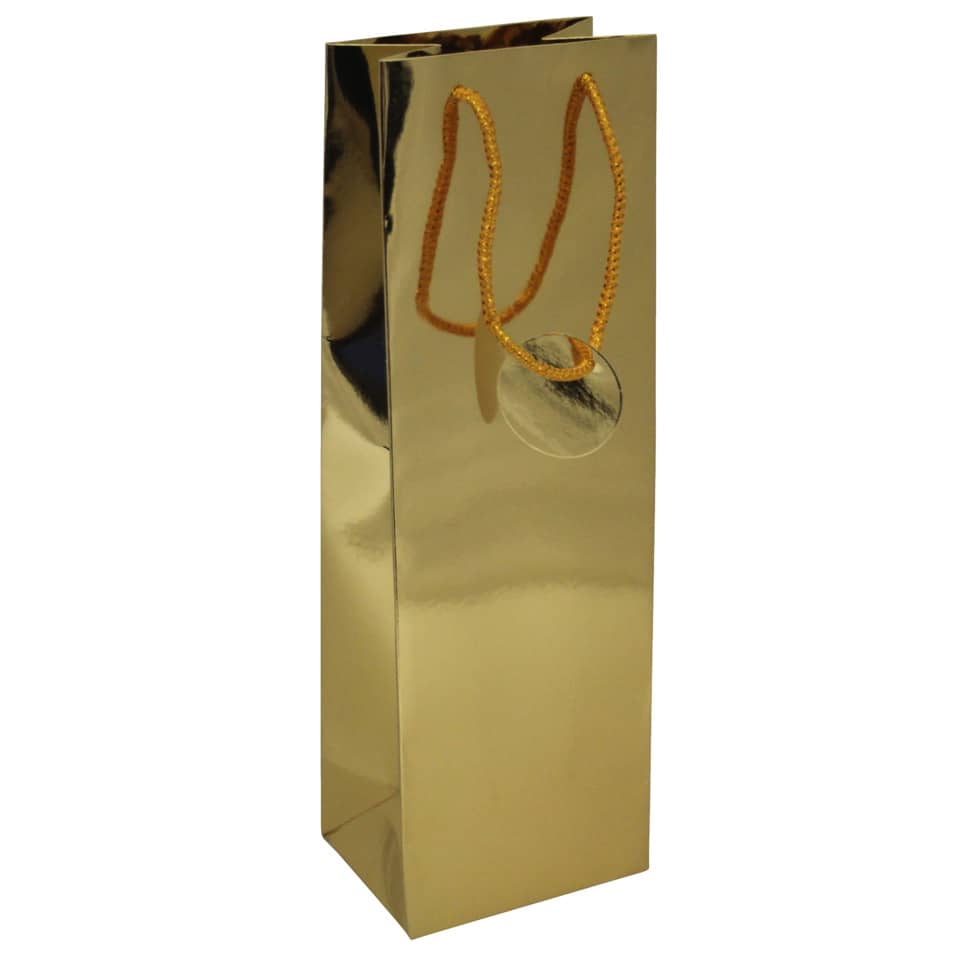 geschenktüte, gold, shopping bag, folienoptik, Henkel/Griff