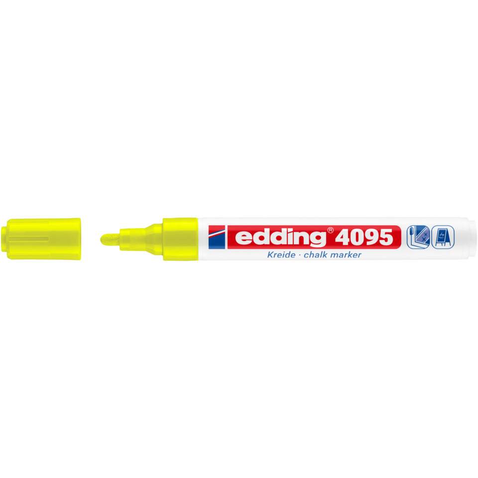 highlighter, marker, Chisel Spitzer, neon gelb, gelber Tintenstift